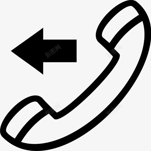 通话通话记录拨出通话图标svg_新图网 https://ixintu.com 拨出通话 电话 通话 通话记录