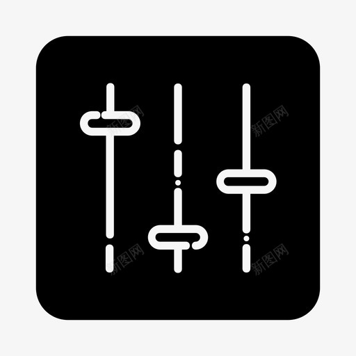 用户界面参数首选项图标svg_新图网 https://ixintu.com 参数 工具图标 用户界面 设置 首选项