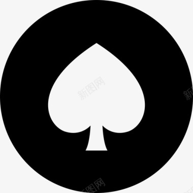 黑桃扑克图标图标