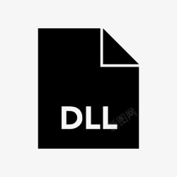DLL文件格式文件格式glyph粗体dll图标高清图片
