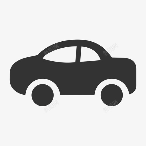 车巴巴-车身svg_新图网 https://ixintu.com 车巴巴-车身 typecar111 线性 扁平 简约