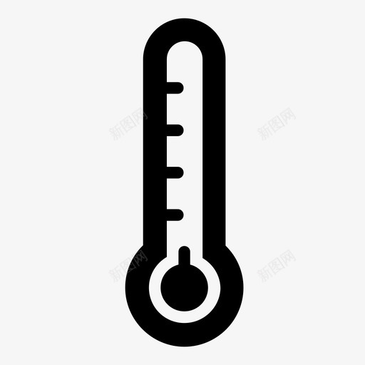 温度计摄氏度冷图标svg_新图网 https://ixintu.com 冷 华氏 摄氏度 温度 温度计 热