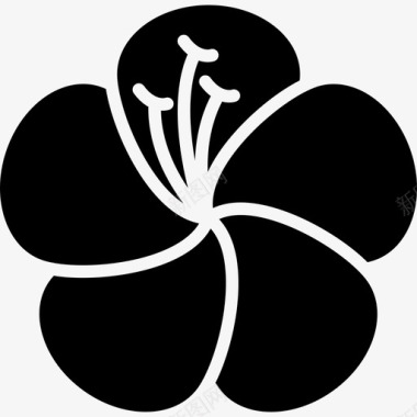 芙蓉自然花卉种类图标图标