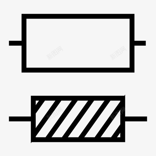 居中对齐分布图标svg_新图网 https://ixintu.com 分布 垂直 对齐 居中 设计