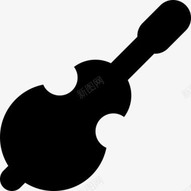 小提琴音乐音乐控制面板图标图标