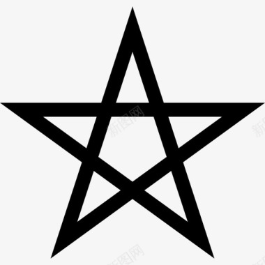 巫术形状宗教象征图标图标