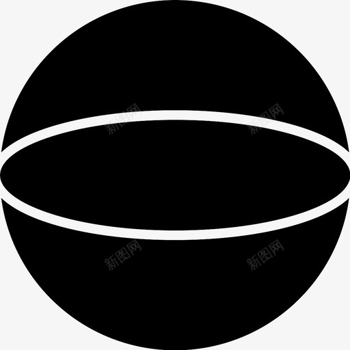 球体圆几何体图标svg_新图网 https://ixintu.com 几何体 圆 圆形 形状 球体