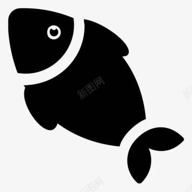 鱼生鱼海洋动物图标图标