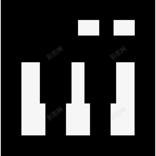 钢琴音乐生日派对元素图标svg_新图网 https://ixintu.com 生日派对元素 钢琴 音乐
