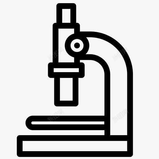 显微镜教育实验室图标svg_新图网 https://ixintu.com 医学 实验室 教育 教育大纲 显微镜 科学