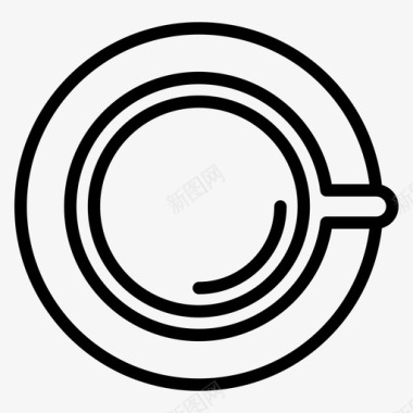 咖啡杯饮料浓缩咖啡图标图标