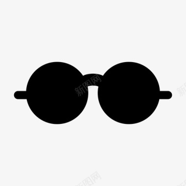 太阳镜骗子眼镜图标图标