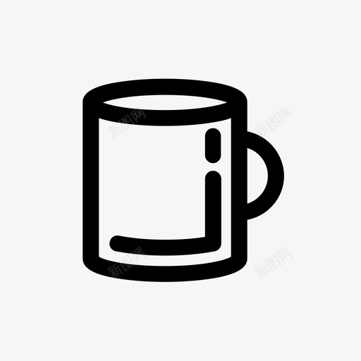 咖啡杯饮料饮品图标svg_新图网 https://ixintu.com 咖啡杯 早晨 饮品 饮料 饮料和容器