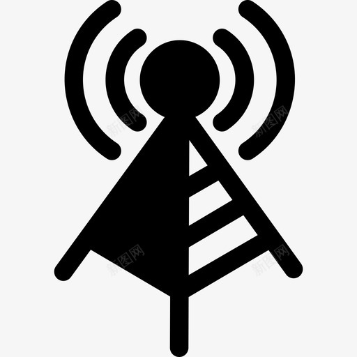 信号技术等轴测设备填充图标svg_新图网 https://ixintu.com 信号 技术 等轴测设备填充