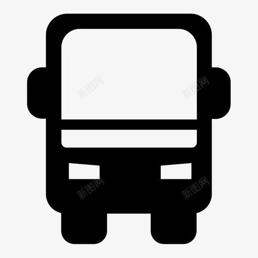 巴士交通旅行图标svg_新图网 https://ixintu.com 交通 巴士 旅行 旅行图标