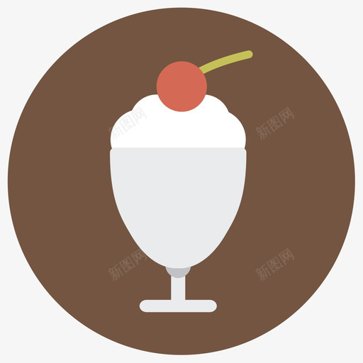 冰淇淋食品线性食品套装图标svg_新图网 https://ixintu.com 冰淇淋 线性食品套装 食品