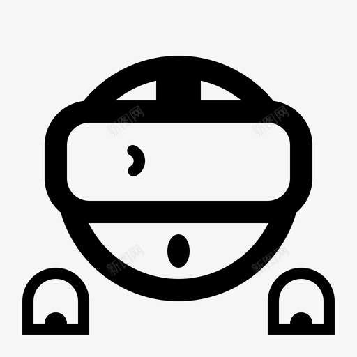 虚拟现实游戏耳机图标svg_新图网 https://ixintu.com htcvive oculus vr 游戏 耳机 虚拟现实 颠覆性技术图标