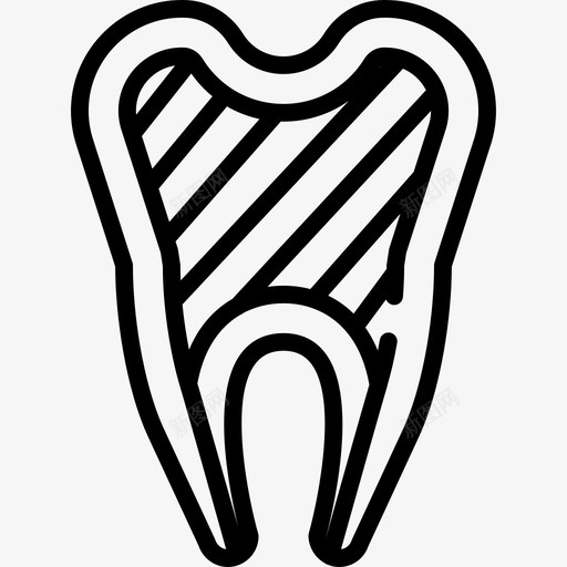 内牙医疗牙科工具和牙齿图标svg_新图网 https://ixintu.com 内牙 医疗 牙科工具和牙齿