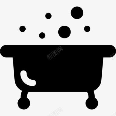 浴缸婴儿玩具图标图标