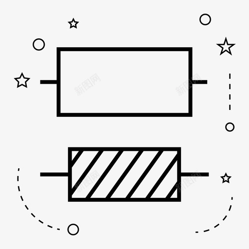 居中对齐分布图标svg_新图网 https://ixintu.com 分布 垂直 对齐 居中 设计