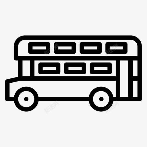 双层巴士运输旅行图标svg_新图网 https://ixintu.com 双层巴士 旅行 车辆 运输 运输车辆概述