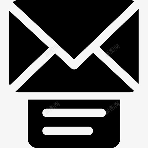 打印电子邮件界面电子邮件和收件箱图标svg_新图网 https://ixintu.com 打印电子邮件 电子邮件和收件箱 界面
