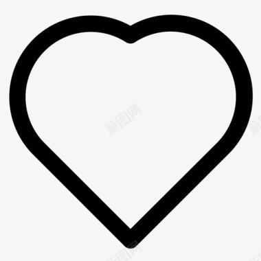 爱健康心脏图标图标