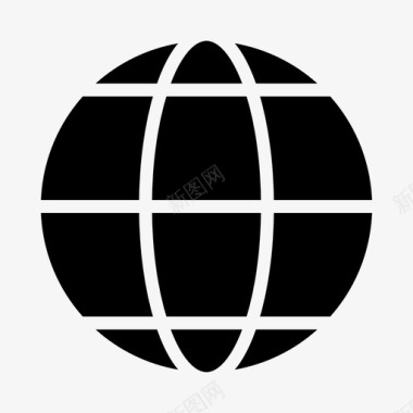 世界国家地球图标图标