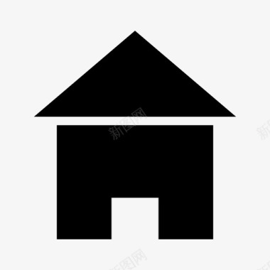 主页建筑房子图标图标