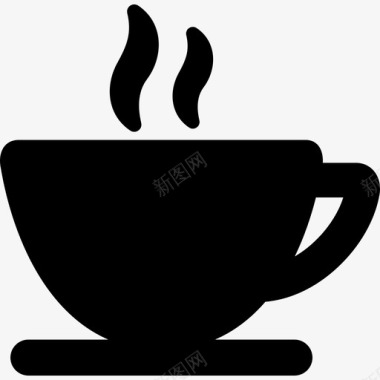 一杯饮料食物一杯咖啡图标图标