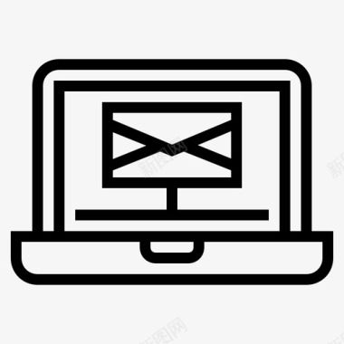 电子邮件客户端电子邮件服务器电子邮件服务图标图标