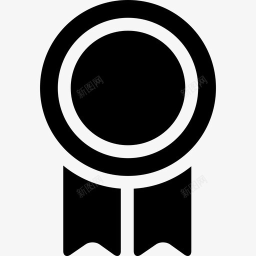 奖章标志徽章和奖章图标svg_新图网 https://ixintu.com 奖章 徽章和奖章 标志