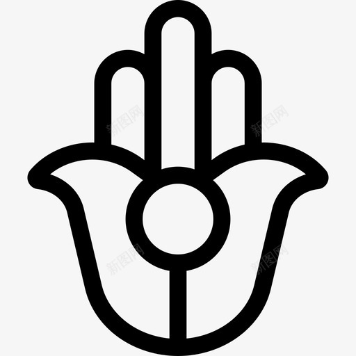闪米特新石器主义形状宗教符号图标svg_新图网 https://ixintu.com 宗教符号 形状 闪米特新石器主义