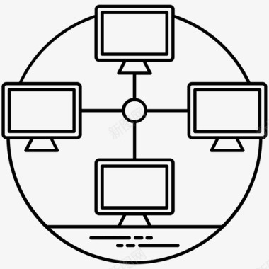 lan网络计算机网络计算机共享图标图标