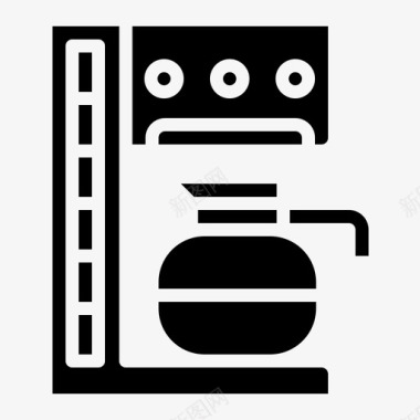 咖啡机饮料火锅图标图标