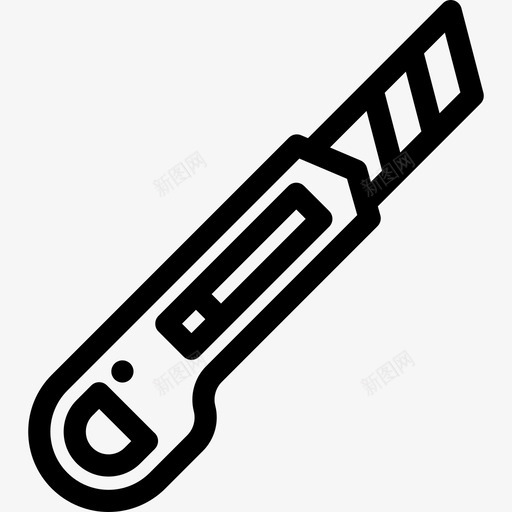 刀具工具和器具缝纫元件图标svg_新图网 https://ixintu.com 刀具 工具和器具 缝纫元件