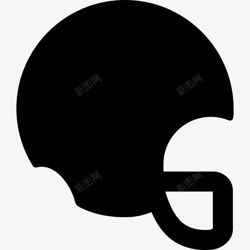 头盔运动用品运动器材图标svg_新图网 https://ixintu.com 头盔 运动器材 运动用品