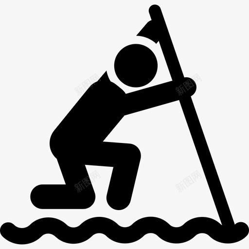 皮艇奥运会运动员满员图标svg_新图网 https://ixintu.com 奥运会运动员 满员 皮艇