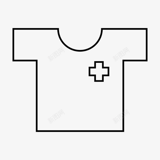 衬衫医生护士图标svg_新图网 https://ixintu.com 制服 医生 医疗 医疗保健 医院 护士 护理人员 衬衫