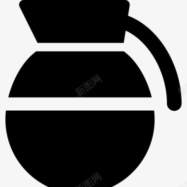 咖啡壶食物饮料图标图标