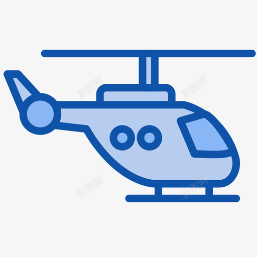 直升飞机svg_新图网 https://ixintu.com 直升飞机 填充 多色 可爱 精美