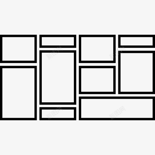 相框现代家具图标svg_新图网 https://ixintu.com 现代家具 相框