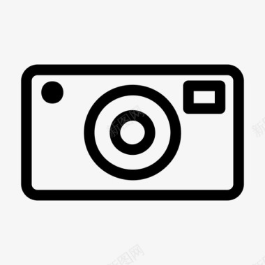 数码相机镜头摄影图标图标