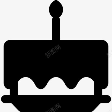 生日蛋糕食物生日快乐图标图标