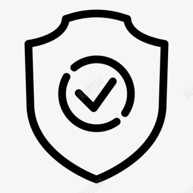 屏蔽标志安全图标图标