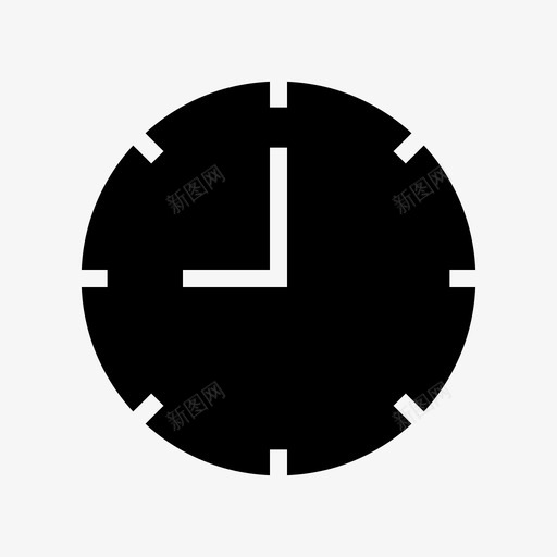 时钟持续时间小时图标svg_新图网 https://ixintu.com 分钟 小时 开发用户界面字形图标 持续时间 时钟 时间 网页设计