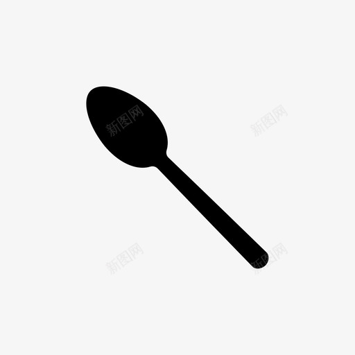 餐桌勺晚餐吃的图标svg_新图网 https://ixintu.com 吃的 家居用品 晚餐 食物 餐桌勺