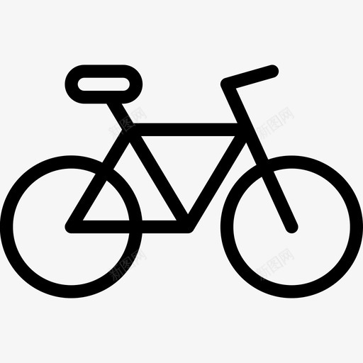 自行车爱好兴趣活动图标svg_新图网 https://ixintu.com 爱好兴趣活动 自行车
