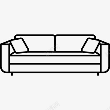 沙发现代家具图标图标