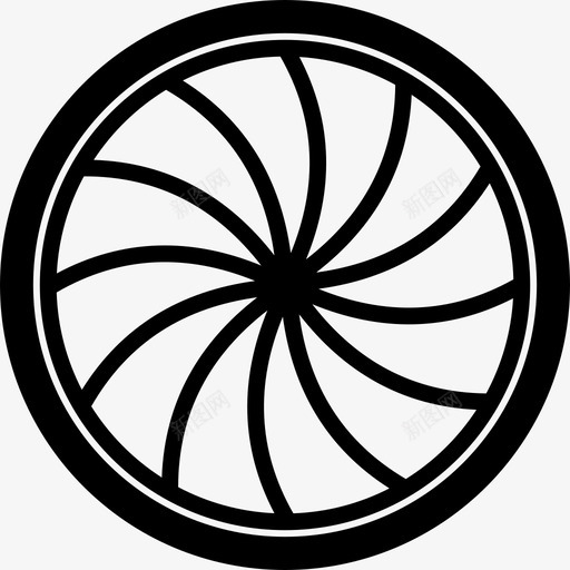 车轮自行车车轮摩托车车轮图标svg_新图网 https://ixintu.com 三轮车车轮 摩托车车轮 自行车车轮 车轮